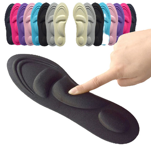 4D Memory Foam Orthopaedic Insoles