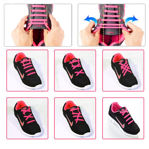 No Tie Shoe Laces for Adult And Kids Shoes