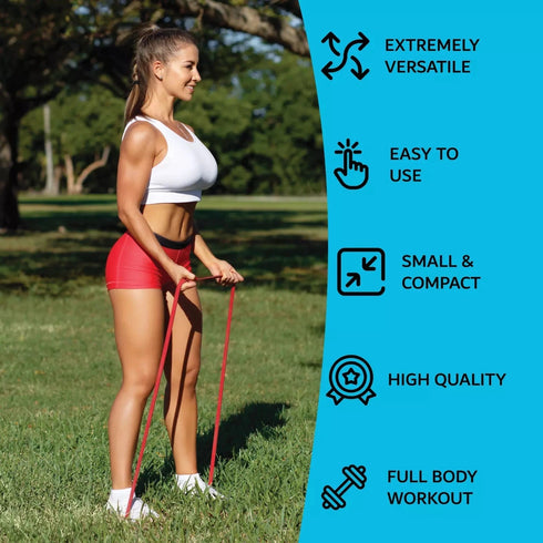 Heavy Duty Pull Up Resistance Bands Set Assisted Exercise Tube Home Gym Training