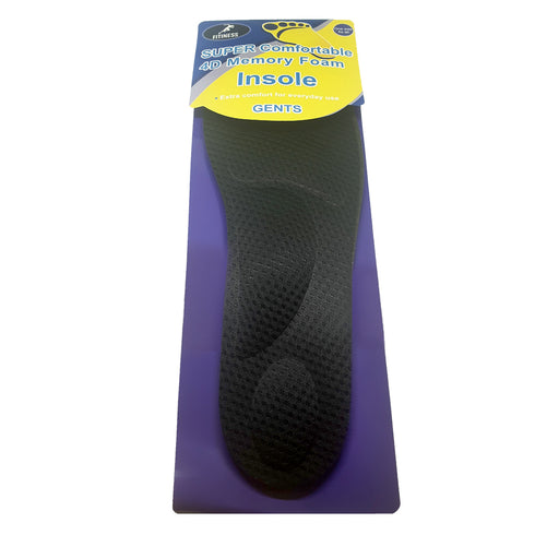 4D Memory Foam Orthopaedic Insoles