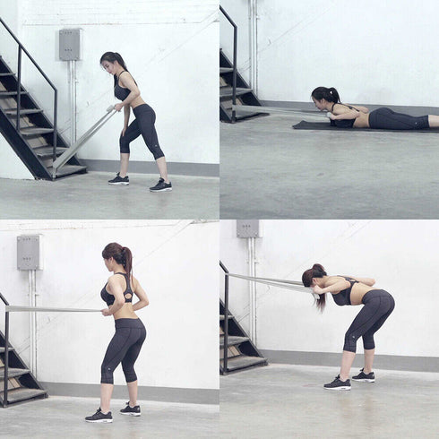 Yoga Band Resistance Pull Bands Pilates Yoga Home Exercise Latex Thera band