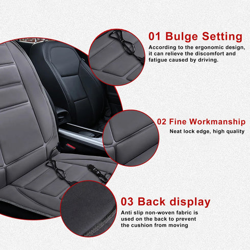 Premium Heated Car Seat Cover – Fast Heating, Intelligent Temperature Control, 12V Car Heater Cushion for Winter Driving Comfort (Universal Fit)