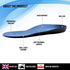 Orthotic Insoles for Arch Support Plantar Fasciitis Flat Feet Back & Heel Pain