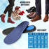 Orthotic Insoles for Arch Support Plantar Fasciitis Flat Feet Back & Heel Pain