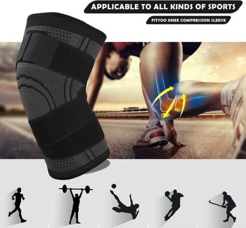 Knee Support Brace Compression Strap Sleeve Protector