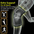 Knee Support Compression Sleeve Brace Patella Arthritis Pain Relief Gym Sports