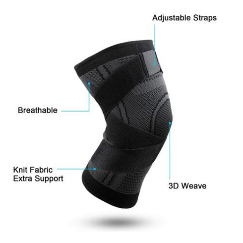 Knee Support Brace Compression Strap Sleeve Protector