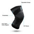 Knee Support Brace Compression Strap Sleeve Protector