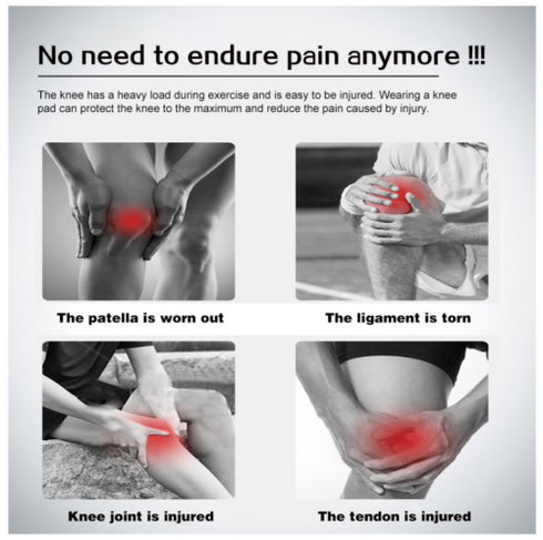 Knee Support Brace Compression Strap Sleeve Protector