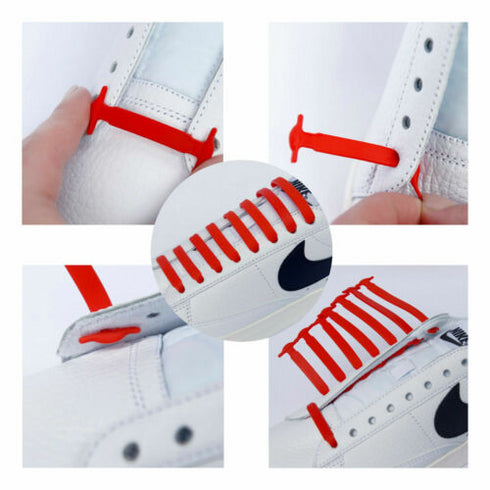 Elastic No Tie Silicone Shoelaces