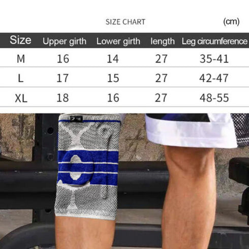 Silicone Compression Knee Brace