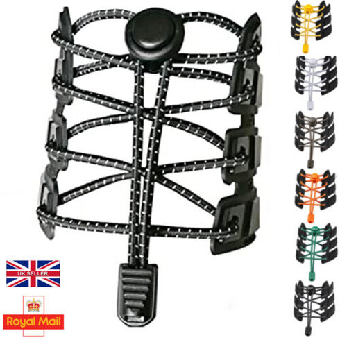 No Tie Elastic Round Shoe Laces