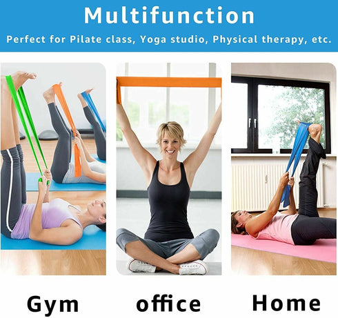 Yoga Band Resistance Pull Bands Pilates Yoga Home Exercise Latex Thera band