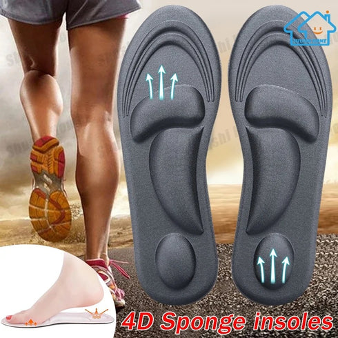4D Memory Foam Orthopaedic Insoles